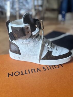Authentic Women’s Louis Vuitton High Top Sneakers
